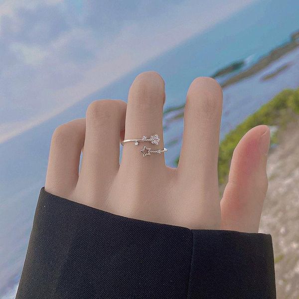 wedding rings korean hollow five-pointed star for women fashion simple zircon adjustable open ring exquisite jewelry wholesale, Slivery;golden
wedding rings korean hollow five-pointed star for women fashion simple zircon adjustable open ring exquisite jewelry wholesale, Slivery;golden