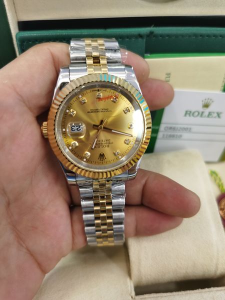 2021 new arrival 36mm 41mm lovers watches diamond mens women gold face automatic wristwatches designer ladies watch 2813, Slivery;brown
2021 new arrival 36mm 41mm lovers watches diamond mens women gold face automatic wristwatches designer ladies watch 2813, Slivery;brown