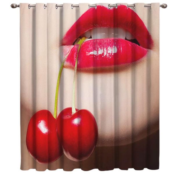 curtain & drapes woman red lips with cherry window treatments curtains valance living room kitchen indoor decor kids
curtain & drapes woman red lips with cherry window treatments curtains valance living room kitchen indoor decor kids