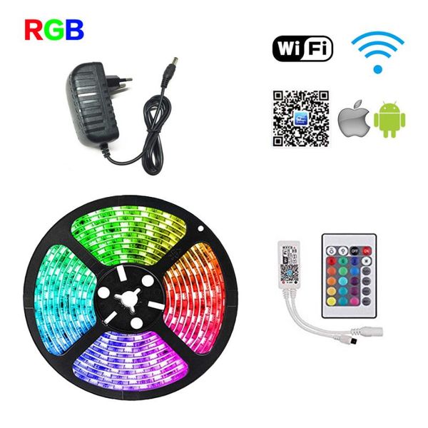 12v rgb led strip ir wifi smd waterproof 5m 10m 15m 20m rgb led strip light tape flexible lighting ribbon controler adapter
12v rgb led strip ir wifi smd waterproof 5m 10m 15m 20m rgb led strip light tape flexible lighting ribbon controler adapter
