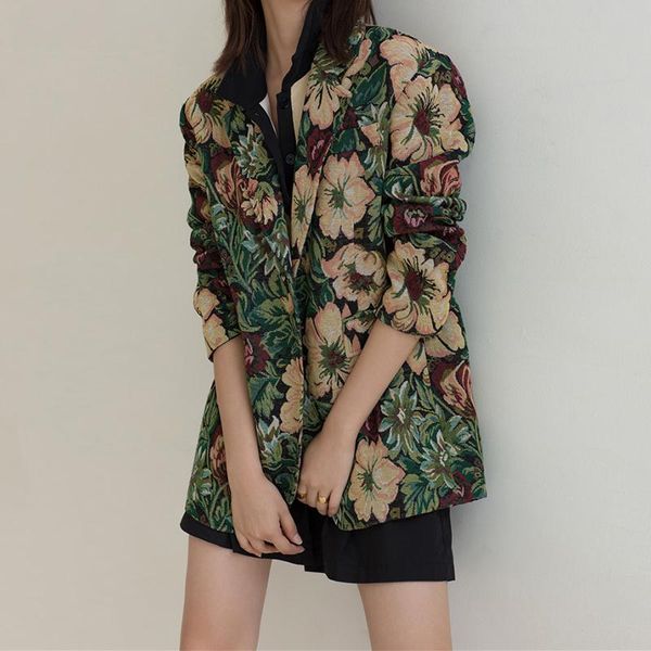 women's suits & blazers yitimoky floral colorful blazer women jacket printing coat office lady fall 2021 plus size clothing fashion spr, White;black
women's suits & blazers yitimoky floral colorful blazer women jacket printing coat office lady fall 2021 plus size clothing fashion spr, White;black