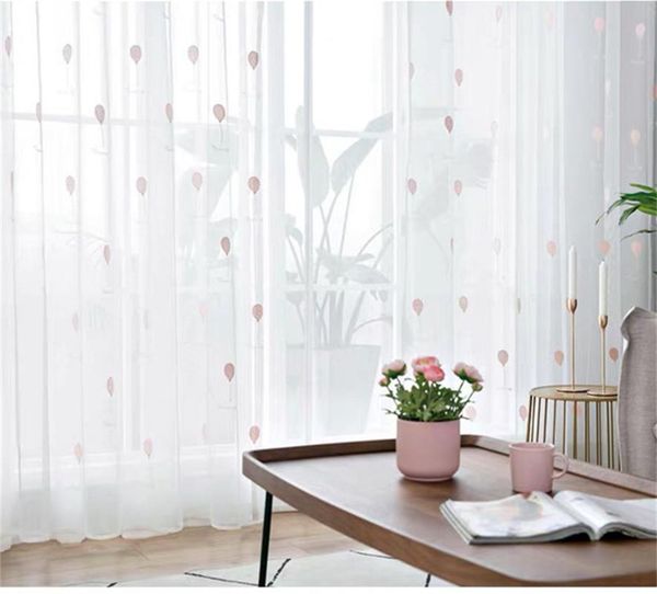 curtain & drapes pink cartoon balloon embroidered tulle curtains for kids living room bedroom girl nursery sheer window
curtain & drapes pink cartoon balloon embroidered tulle curtains for kids living room bedroom girl nursery sheer window