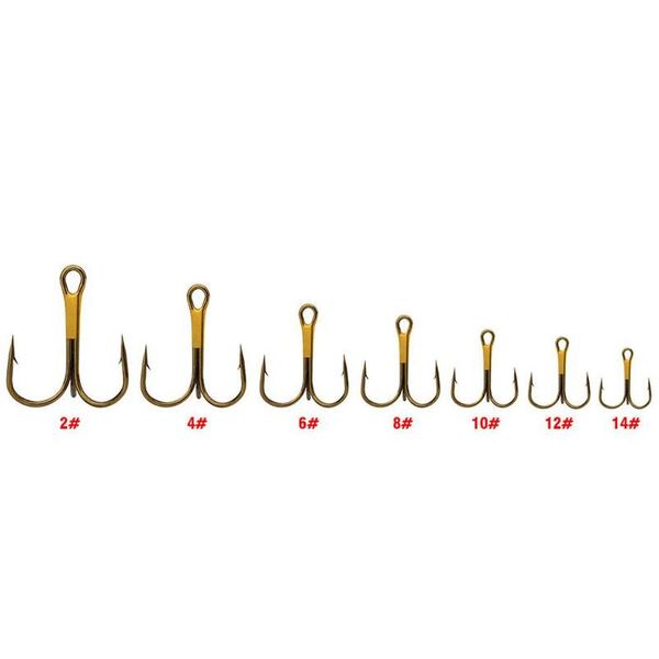 baits 7size gold stainless steel fishing hook treble hooks with barb freshwater saltwat jllhez
baits 7size gold stainless steel fishing hook treble hooks with barb freshwater saltwat jllhez