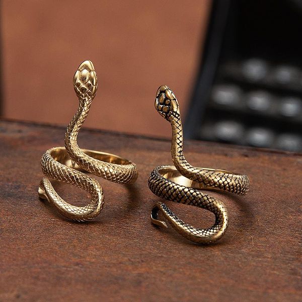 cluster rings fashion animal snake ring gold silver color stainless steel for women and men punk gothic adjustable couple jewelry, Golden;silver
cluster rings fashion animal snake ring gold silver color stainless steel for women and men punk gothic adjustable couple jewelry, Golden;silver