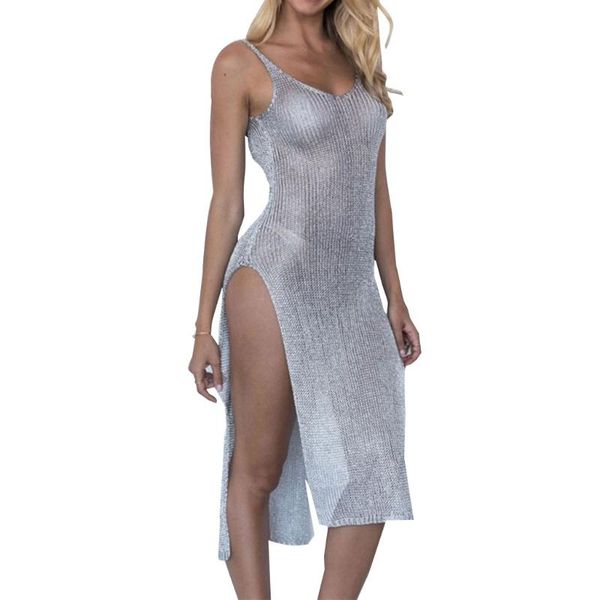 one-piece suits g6de women sleeveless bikini cover up backless mesh shiny slit beach midi dress
one-piece suits g6de women sleeveless bikini cover up backless mesh shiny slit beach midi dress