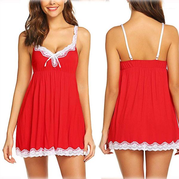 fashion gauze women clothes womens lace nightgowns v neck solid color panelled sleepshirts womens lingerie, Black;red
fashion gauze women clothes womens lace nightgowns v neck solid color panelled sleepshirts womens lingerie, Black;red