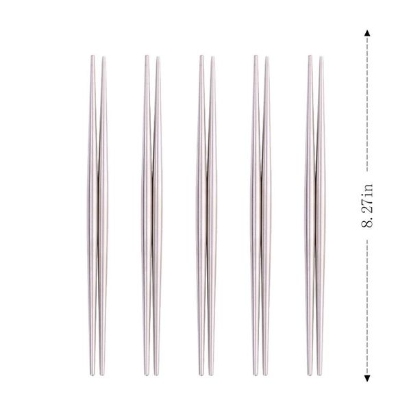 chopsticks 5pairs glossy silver chinese japanese korean style sushi sticks noodles fast tableware reusable metal
chopsticks 5pairs glossy silver chinese japanese korean style sushi sticks noodles fast tableware reusable metal