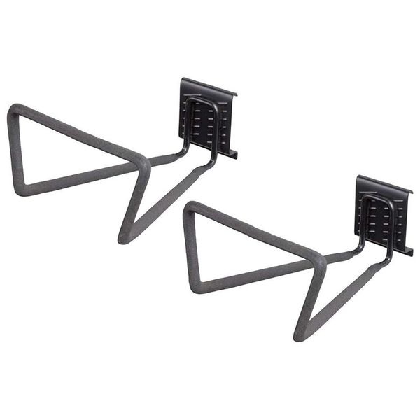 2 pc heavy-duty utility steel tool/rope/ladder/hose hook, multifunctional garage storage rack
2 pc heavy-duty utility steel tool/rope/ladder/hose hook, multifunctional garage storage rack