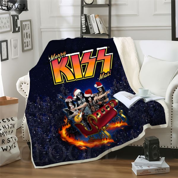 cloocl kiss band 3d print casual style conditioning blanket sofa teens bedding throw blankets plush quilt
cloocl kiss band 3d print casual style conditioning blanket sofa teens bedding throw blankets plush quilt