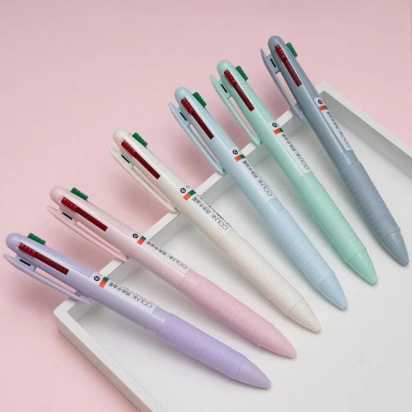 ballpoint pens 6pcs 4 in 1 multicolor pen creative 0.5mm colorful retractable multifunction writing stationery, Blue;orange
ballpoint pens 6pcs 4 in 1 multicolor pen creative 0.5mm colorful retractable multifunction writing stationery, Blue;orange