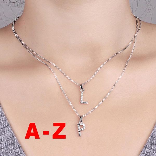 charms fashion initial name necklace for women gold silver color letter chain simple 26 a-z english alphabet pendant jewelry, Bronze;silver
charms fashion initial name necklace for women gold silver color letter chain simple 26 a-z english alphabet pendant jewelry, Bronze;silver