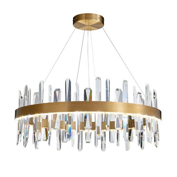 modern crystal chandelier led luxury living room round decorative lamp romantic bedroom simple lighting
modern crystal chandelier led luxury living room round decorative lamp romantic bedroom simple lighting