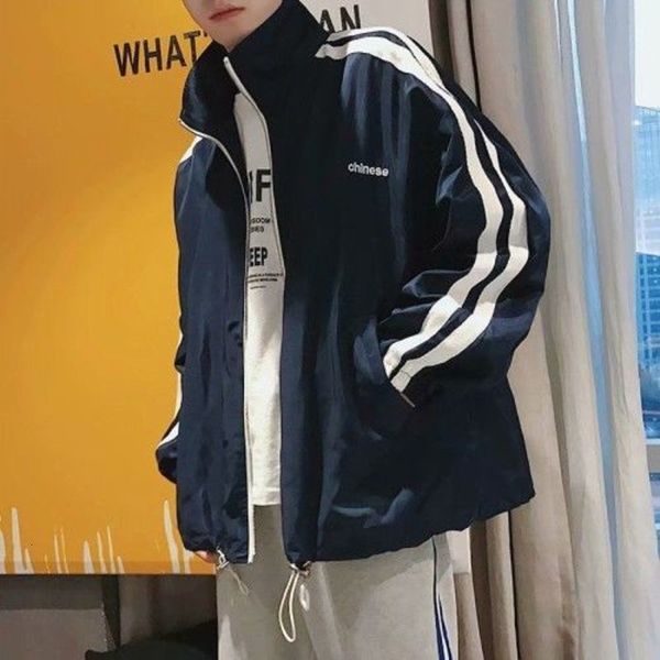 men's autumn new versatile loose sports hooded sweater trend baseball jacket student fashion brand coat, Black;brown
men's autumn new versatile loose sports hooded sweater trend baseball jacket student fashion brand coat, Black;brown