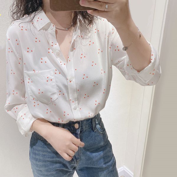2021 new vermelho estrelas impresso mulheres camisa de seda natural senhoras manga longa escritrio wear blusa feminina camisas com bols, Black
2021 new vermelho estrelas impresso mulheres camisa de seda natural senhoras manga longa escritrio wear blusa feminina camisas com bols, Black