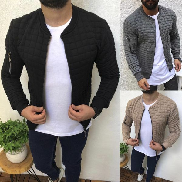 quality men's autumn pleats fit zipper cardigan coat sports casual men hip hop man jacket bomber jackets m-3xl, Black;brown 
quality men's autumn pleats fit zipper cardigan coat sports casual men hip hop man jacket bomber jackets m-3xl, Black;brown
