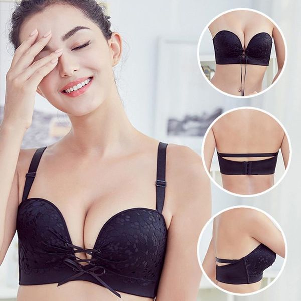 yoga outfit strapless bra drawstring gather lace bras invisible plus size large cup non-slip beautiful back women's underwear
yoga outfit strapless bra drawstring gather lace bras invisible plus size large cup non-slip beautiful back women's underwear