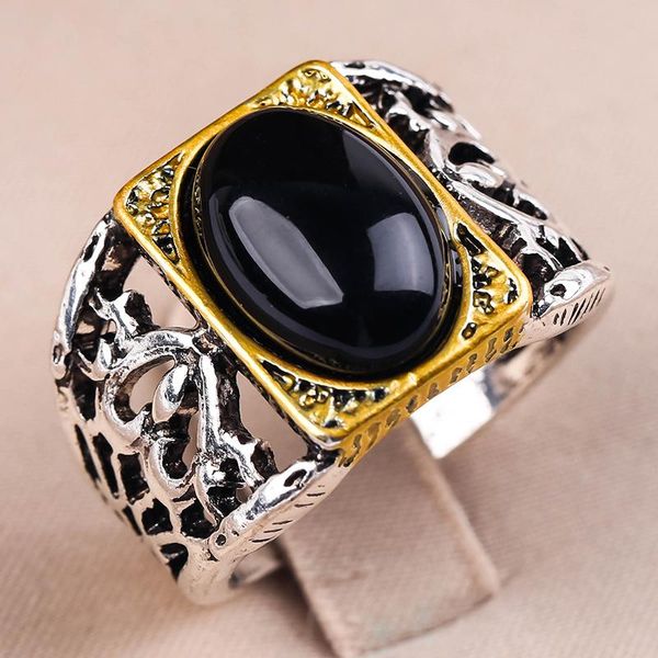 cluster rings men's ring gothic black zircon stone vintage silver color jewelry for women retro carving knuckle finger midi o3m231, Golden;silver
cluster rings men's ring gothic black zircon stone vintage silver color jewelry for women retro carving knuckle finger midi o3m231, Golden;silver