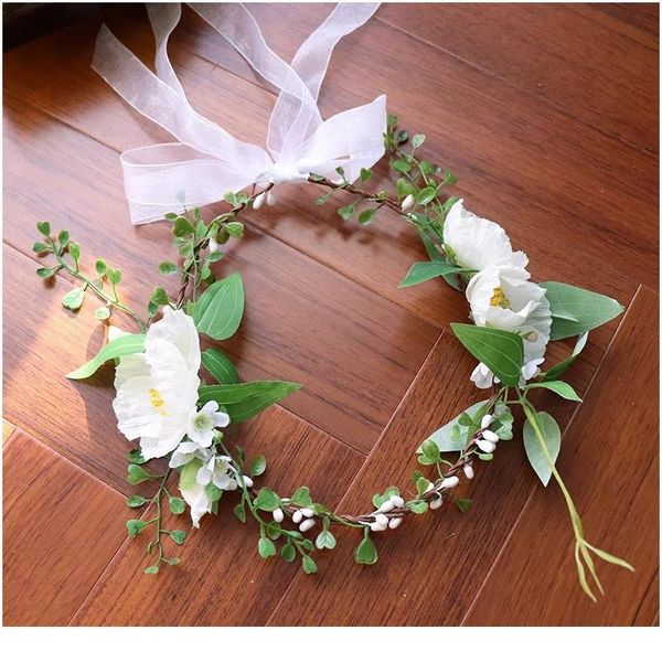 white ponny flower wreath crown festival headband women hair accessories headdress girls floral garland wedding floral qylmch
white ponny flower wreath crown festival headband women hair accessories headdress girls floral garland wedding floral qylmch