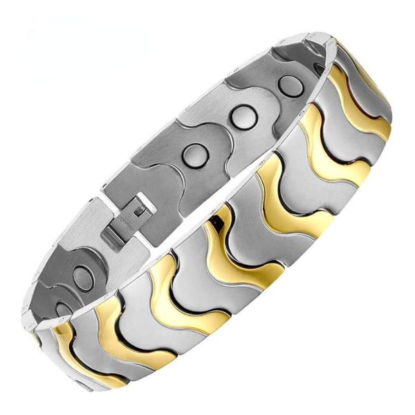 link, chain titanium steel men bracelet single row magnet energy male jewelry, Black
link, chain titanium steel men bracelet single row magnet energy male jewelry, Black