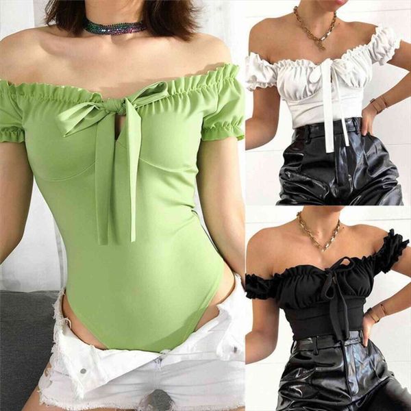 solid off shoulder bodysuit womens rompers short sleeve bodycon playsuit petal collar ladies summer elegant, Black;white
solid off shoulder bodysuit womens rompers short sleeve bodycon playsuit petal collar ladies summer elegant, Black;white