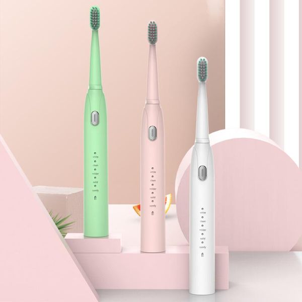 smart electric toothbrush sonic timer brush 4 mode usb charger rechargeable ipx7 tooth brushes replacement heads set
smart electric toothbrush sonic timer brush 4 mode usb charger rechargeable ipx7 tooth brushes replacement heads set