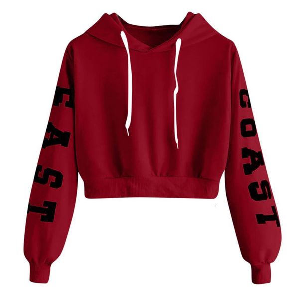 women letter hoodies crop hooded pullover summer autumn harajuku long sleeve sweatshirt teen girls clothes moletom feminino, Black
women letter hoodies crop hooded pullover summer autumn harajuku long sleeve sweatshirt teen girls clothes moletom feminino, Black