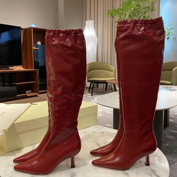 boots party high brand autumn and winter women's pointed stiletto heel stretch shoes side zipper solid color, Black
boots party high brand autumn and winter women's pointed stiletto heel stretch shoes side zipper solid color, Black