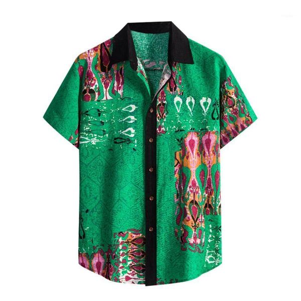men's casual flowers print short sleeve hawaiian shirt blouse men clothing streetwear shirts for camisa masculina, White;black
men's casual flowers print short sleeve hawaiian shirt blouse men clothing streetwear shirts for camisa masculina, White;black