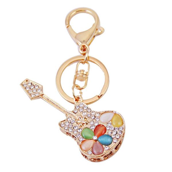 keychains fashion creative lovely crystal gitar opal car pendant keychain for women bag rhinestone keyrings gifts jewelry, Silver
keychains fashion creative lovely crystal gitar opal car pendant keychain for women bag rhinestone keyrings gifts jewelry, Silver