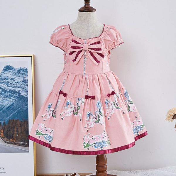 summer baby girls cartoon printing short sleeve dresses children kids girl princess dress clothing kids girls dress, Blue
summer baby girls cartoon printing short sleeve dresses children kids girl princess dress clothing kids girls dress, Blue