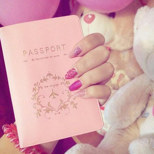 card holders women cute fashion couples passport cover travel business holder pvc id package, Brown;gray
card holders women cute fashion couples passport cover travel business holder pvc id package, Brown;gray
