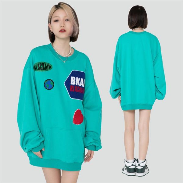 men's hoodies & sweatshirts women sweatshirt hoodie flocking embroidery hip hop streetwear harajuku pullover cotton autumn 2021 oversiz, Black
men's hoodies & sweatshirts women sweatshirt hoodie flocking embroidery hip hop streetwear harajuku pullover cotton autumn 2021 oversiz, Black