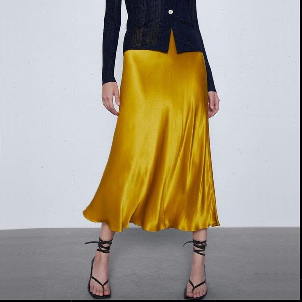 spring summer high waist satin women skirts metallic color long shiny silk imitation midi silver yellow, Black
spring summer high waist satin women skirts metallic color long shiny silk imitation midi silver yellow, Black