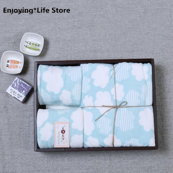 towel coral velvet absorbent and quick-drying hair bath hand cotton