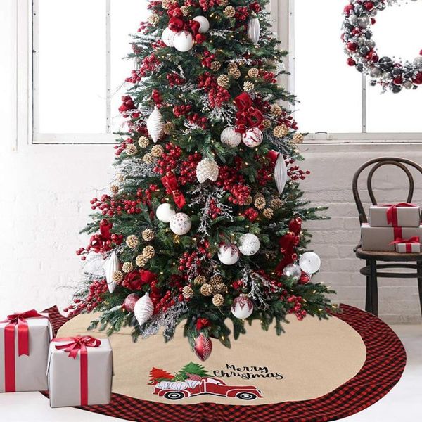 christmas decorations qifu tree skirt red plaid round carpet for home floor mat year 2021 xmas navidad
christmas decorations qifu tree skirt red plaid round carpet for home floor mat year 2021 xmas navidad