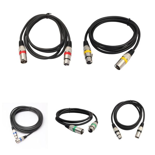audio cables & connectors 5 pcs package xlr male to female 3 pin cable jack o foil + braided shield for micro--phone stage light mixer
audio cables & connectors 5 pcs package xlr male to female 3 pin cable jack o foil + braided shield for micro--phone stage light mixer