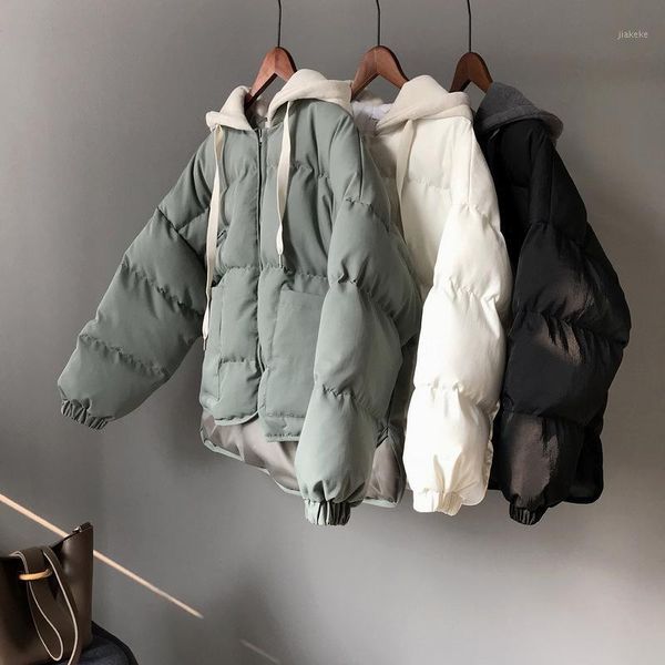 winter spring down cotton coat for female korean eurpon style women hooded solid color short cotton bread thick clothes1, Black
winter spring down cotton coat for female korean eurpon style women hooded solid color short cotton bread thick clothes1, Black