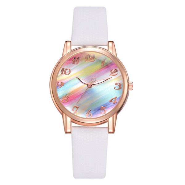 wristwatches women watch fashion colorful luxury leather laides for dress clocks quartz analog relogio feminino 2021, Slivery;brown
wristwatches women watch fashion colorful luxury leather laides for dress clocks quartz analog relogio feminino 2021, Slivery;brown