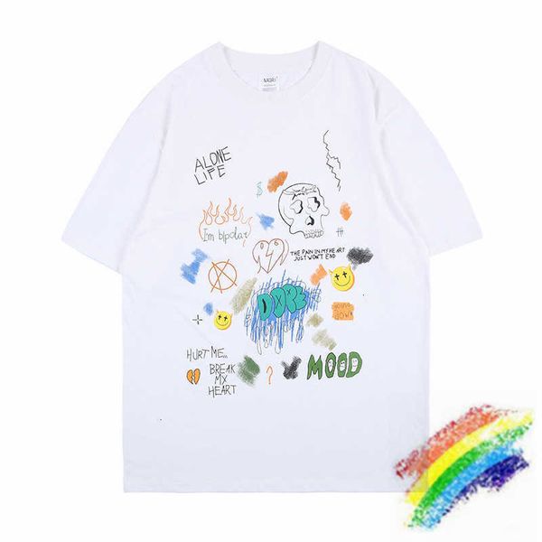 men's t-shirts t shirts kanye west t- men women hand drawn graffiti t kids see ghost tee vintage 2550, White;black
men's t-shirts t shirts kanye west t- men women hand drawn graffiti t kids see ghost tee vintage 2550, White;black