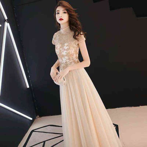 luxury prom dresses banquet evening female 2021 immortal temperament long slim bridmaid host champagne, Black
luxury prom dresses banquet evening female 2021 immortal temperament long slim bridmaid host champagne, Black