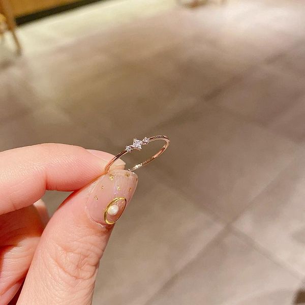 cluster rings thin style small cubic zirconia ring for women rose gold color fashion bague jewelry, Golden;silver
cluster rings thin style small cubic zirconia ring for women rose gold color fashion bague jewelry, Golden;silver