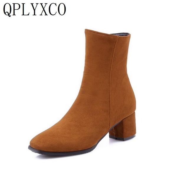 boots qplyxco big &small 28-52 size autumn winter warm snow ankle women high heels zipper wedding party shoes woman 210, Black
boots qplyxco big &small 28-52 size autumn winter warm snow ankle women high heels zipper wedding party shoes woman 210, Black