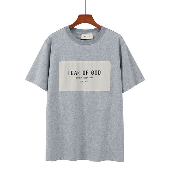 god fog essentials summer essential men's and women's short sleeve t-shirt solid designer letter print cotton t-shirt s-xl, White;black
god fog essentials summer essential men's and women's short sleeve t-shirt solid designer letter print cotton t-shirt s-xl, White;black