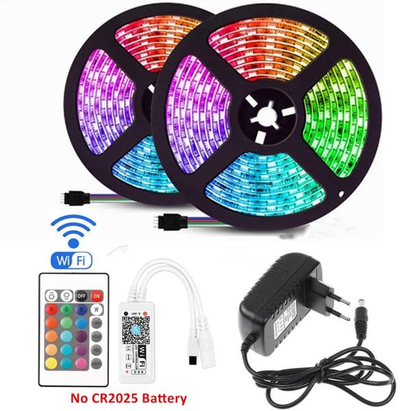 strips 5m 10m 15m 20m 30m led rgb strip lights kit dc12v flexiable rope light with ir wifi controller eu us adapter
strips 5m 10m 15m 20m 30m led rgb strip lights kit dc12v flexiable rope light with ir wifi controller eu us adapter