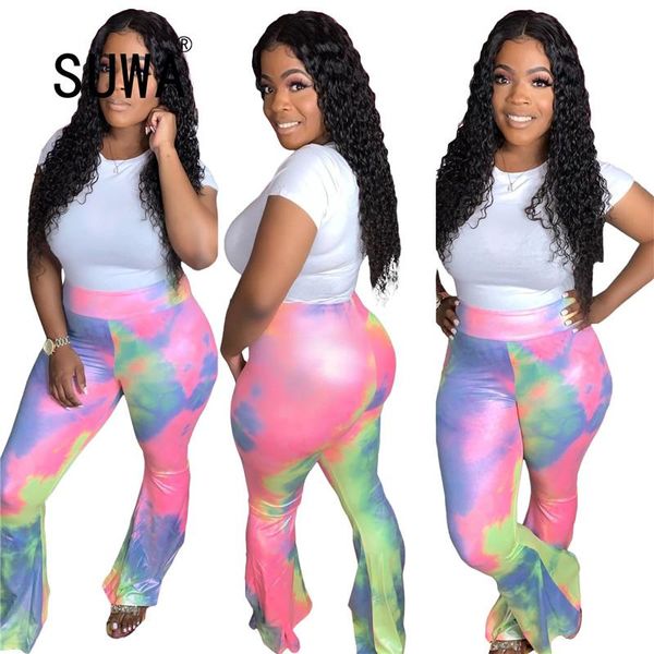 women's pants & capris 2021 party tie dye print women elastic wide leg flare skinny leggings bell bottoms trouser draped jogger sweatpa, Black;white
women's pants & capris 2021 party tie dye print women elastic wide leg flare skinny leggings bell bottoms trouser draped jogger sweatpa, Black;white