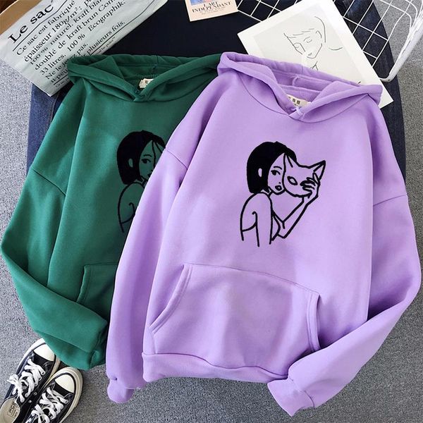 women's hoodies & sweatshirts harajuku casual loose large size ins winter plus velvet sweatshirt hooded, Black
women's hoodies & sweatshirts harajuku casual loose large size ins winter plus velvet sweatshirt hooded, Black