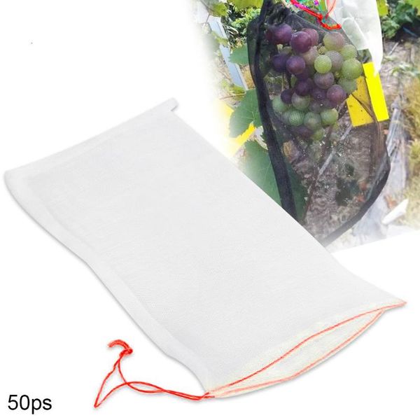 planters & pots 50pcs/set garden netting bags vegetable grapes apples fruit protection bag pouch agricultural pest control anti-bird mesh
planters & pots 50pcs/set garden netting bags vegetable grapes apples fruit protection bag pouch agricultural pest control anti-bird mesh