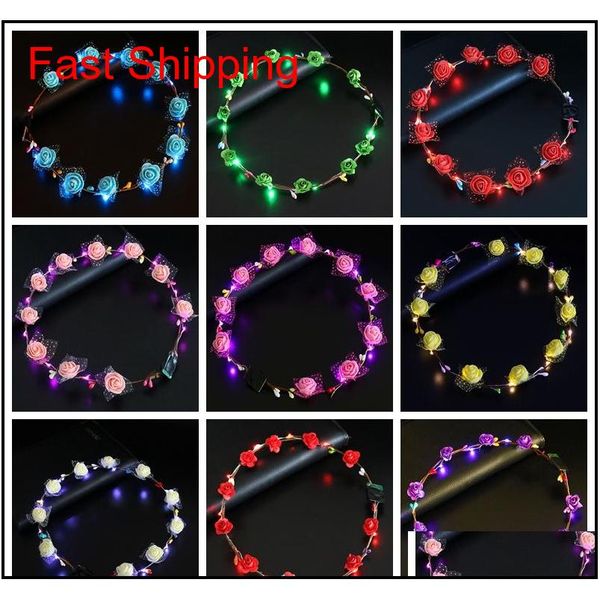 flashing led hairbands strings glow flower crown headbands light party rave floral hair garland luminous wreath fas jllygw bdedome, Silver
flashing led hairbands strings glow flower crown headbands light party rave floral hair garland luminous wreath fas jllygw bdedome, Silver
