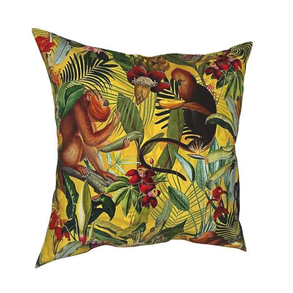 cushion/decorative pillow tropical monkey jungle pattern yellow pillowcase printing polyester cushion cover decoration case 40x40cm
cushion/decorative pillow tropical monkey jungle pattern yellow pillowcase printing polyester cushion cover decoration case 40x40cm