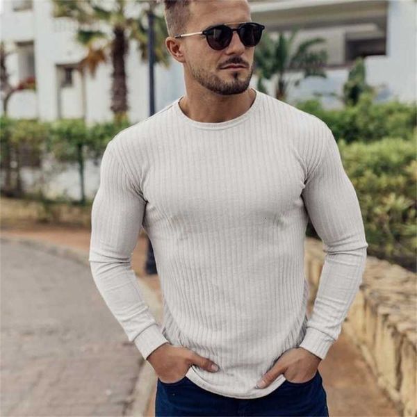 muscleguys autumn fashion sweater men long sleeve pullovers outwear man o-neck sweaters solid slim fit knitting clothing 201221, White;black
muscleguys autumn fashion sweater men long sleeve pullovers outwear man o-neck sweaters solid slim fit knitting clothing 201221, White;black